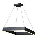 Dlc Profil 150 cm Plastik Kare Antrasit 4000K Tekli Modern Sarkıt