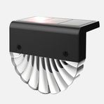 Dlc Yuvarlak Solar 2x Led Rgb Aplik