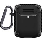 Dlrcase Apple Airpods Kılıf Sert Armor Karbon Görünüm A26 Siyah