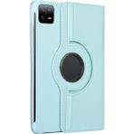 Dlrcase Xiaomi Mi Pad 6 Pro Kılıf Kapaklı Standlı 360 Dönebilen Koruma Dn2 Mavi