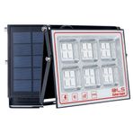 DLS 100 SOLAR 5 MODLU GÜNEŞ ENERJİLİ LED PROJEKTÖR MAVİ YEŞİL KIRMIZI VE RGB RENK AYDINLATMA