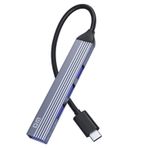 DM CHB057 USB Type-C to 4 Portlu 3xUSB 2.0 1xUSB 3.0 1 mt Hub Çoklayıcı