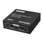 DM CHB078 4K 30 Hz 1 Giriş 2 Çıkış HDMI Siyah Splitter Çoklayıcı