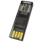 DM CR028 USB-A + Type-C Micro SD TF Kart Okuyucu Adaptör