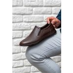 D&M DANİ&MARCA Erkek Hakiki Deri Ayakkabı, Günlük Ayakkabı, Yazlık Ayakkabı , Loafer Ayakkabı Kahve