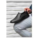 D&M DANİ&MARCA Erkek Hakiki Deri Ayakkabı, Günlük Ayakkabı, Yazlık Ayakkabı , Loafer Ayakkabı,siyah Cilt