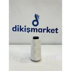 dm dikişmarket 150 Denye Polyester Ip 1 adet beyaz Overlok Makinası Için uygundur - set1