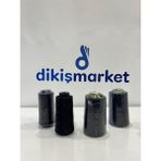 dm dikişmarket 150 Denye Polyester Ip Overlok Makinası Için uygundur 2 siyah polyester 2 siyah 120 numara dikiş ipi - set3