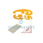 Dm Dikişmarket Dikiş Cetvel Setleri - Riga Takımı - Riga Cetveli - Riga Seti - Cetvel Seti Set 5