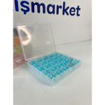 dm dikişmarket Dikiş Makinası Masura 25 Adet - mavi