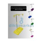 dm dikişmarket Ev Tipi Aile Dikiş Makinesi Çardak Iplik Yolu ''metal Gövdeli Yerli Üretim'' - sarı