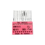 dm dikişmarket Halı Overlok Makina Iğnesi - dmx5 22/140