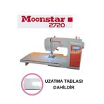 dm dikişmarket Moonstar 200 Desenli Ev Tipi Elektronik Dikiş Ve Piko Makinesi UZATMA TABLALI / Model 2720