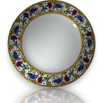 DM Porselen Dm Porselen Altın Lale Porselen Tabak 25 cm - Renkli 25 cm 1 Adet