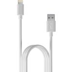 DM SL010 USB to Lightning iPhone 2.4A Beyaz 1 mt Hızlı Şarj ve Data Kablosu