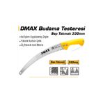 Dmax Budama Testeresi 330 mm Kılıflı Eğri Bağ Dal El Testeresi