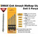 Dmax DMX4721 Çok Amaçlı Matkap Ucu Setı 5 Parça