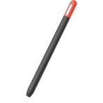 Dmay Apple Pencil Pro Uyumlu Mat Silikon Kılıf (Ürün Kalem Değildir) - Kırmızı - Siyah