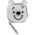 Dmay Samsung Galaxy Buds 2 - Buds Pro - Buds 2 Pro Uyumlu Figürlü Sevimli Kılıf - Şeffaf - Siyah