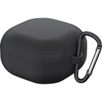 Dmay Samsung Galaxy Buds 4 Pro Kulaklık Uyumlu Mat Silikon Kılıf+Kanca - Lavender