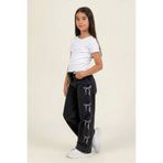 Dmb Kız Çocuk Kurdele Detaylı Wide Leg Jean Kot Pantolon