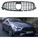 Dmb Mercedes W213 Gtr Ön Panjur Izgara Seti Krom-Siyah 2021 Sonrası