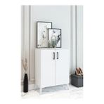 Dmc Home Beyaz Ayakkabılık - %100 MDF 95X70X35 cm