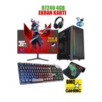 Dmc N155x I5 2400 16gb Ram,256gb Ssd,4gb R7240 128bit,19''monitör Masaüstü Oyuncu Bilgisayarı