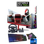 Dmc N170x (PUBG,GTA 5) I7 2600,16GB RAM,500GB HDD 256GB SSD,4GB RX550,23,8 Oyuncu Masaüstü Bilgisayarı