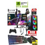 Dmc N247 Windows 11 Reyzen 7 5700,32GB RAM,1TB M2,RTX3050,24''curved 180hz oyuncu Masaüstü Bilgisayar