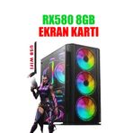 Dmc N289 (PUBG,GTA 5) I5 4460 (4.NESİL) 16GB RAM,256GB SSD,8GB RX580,Oyuncu Masaüstü Bilgisayar