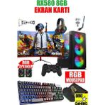 Dmc N98X Oyun Masaüstü Bilgisayarı İntel i7 3770, 16GB RAM, 256GB SSD, 500GB HDD, 8GB RX580