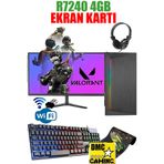 Dmc Zx54 I7 860,16GB RAM,256GB SSD,4GB R7240 128bit EKRAN KARTI,19''Oyuncu Masaüstü Bilgisayar
