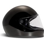 DMD Fullface Rivale 06 Solid Black Kapalı Motosiklet Kaskı