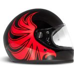 DMD Fullface Rivale Red Eye Kapalı Motosiklet Kaskı