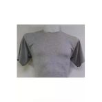 Dmd Group Kısa Kol Bisiklet Yaka Düz Günlük Stil 100% Pamuk Giyim T-Shirt Gri - Gri - Dmdayutxshlrtz-Bgrı-Yet