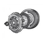 Dmf Volant+Debrıyaj Setı+Rulman Audı A3 2.0 Tdı Seat Leon Iı Vw Caddy Iıı Fl Caddy Iv Golf V - Valeo 837405