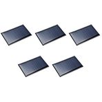 DMiotech 5'li Paket 6V 60mA 72 mm x 45 mm Mini Güneş Paneli Pil Kendin Yap Elektrik Güç Projesi için
