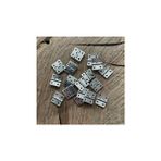 Dmr 1cm Mini Menteşe Nikel Renk Tavla ve Kutu Menteşe 10*10MM 100ADET - 100 ADET