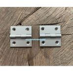 Dmr Aluminyum Havşalı Menteşe Tavla Kutu Menteşesi Gri Renk 4cm 2adet