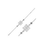 DMR Elegance DMR Elegance Gümüş Nazarlı Sonsuzluk Bileklik