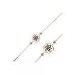 DMR Elegance DMR-GMSH-BRKD-BR0460322 Gümüş Rose Yaşam Çiçeği Bileklik