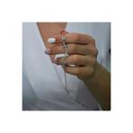 DMR Elegance DMR-GMSH-BRKD-BR11003414 Gümüş Nazarlı Zülfikar Kılıcı Kadın Bileklik