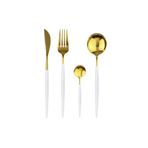 Dmr Life 72 Parça Beyaz Gold Çatal Kaşık Bıçak Seti