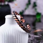 Dmt Copper Home %100 El Yapımı Bakır Bileklik,Doğal Antibakteriyel Bakır Bileklik, Sağlık Dostu Şık Tasarım Işıklı Kutulu