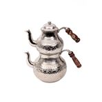 DMT COPPER HOME DMT COPPER BÜYÜK BOY Gaziantep Bakırdan Çaydanlık İşlemeli TOPLAM BOY :26 cm En:Alt 16 cm üst 12 cm