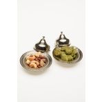 DMT COPPER HOME Gaziantep Bakır El Yapımı Kahve Yanı Sunumluk Mini Lokumluk 2'li Set (5,5CM*6CM 0,8MM KALINLIK)