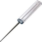 DMT FSKC DTM, Dia-Fold Serrated Sharpener, Bileme Taşı, Elmas Bileme Taşı, Tanecik Diafold Tırtıklı Bileme için Bileyici, Kaba, Gri, Normal