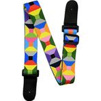DMX Guitars 04 Renkli Geometrik Desenli Gitar Askısı