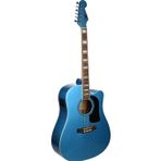 DMX Guitars DAG100CE BL Elektro Akustik Gitar (Blue)